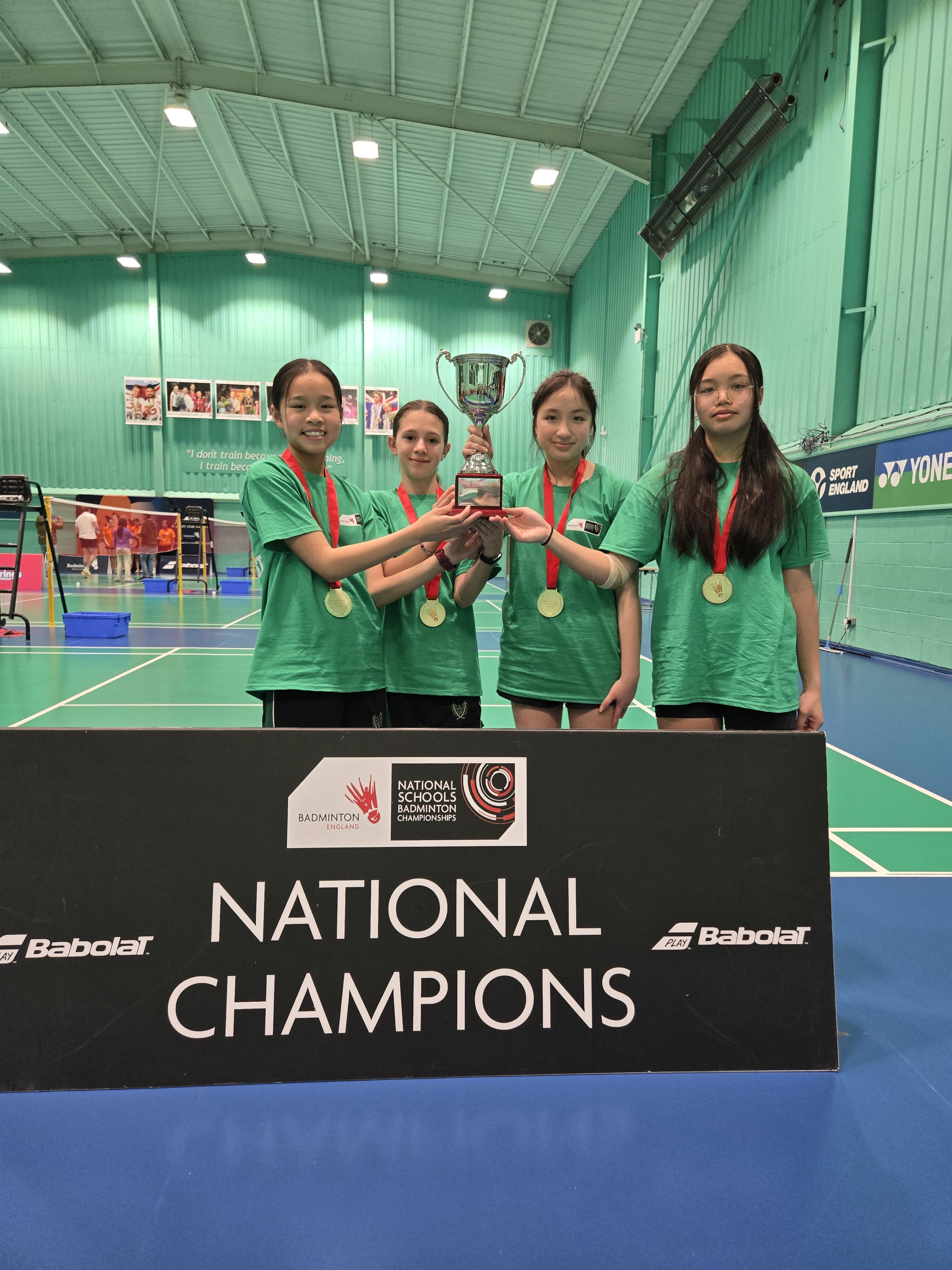 Newstead are National School Badminton Champions 2026!